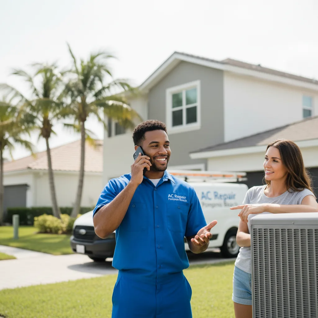 AC Repair Pompano Beach customer support in Early Branch